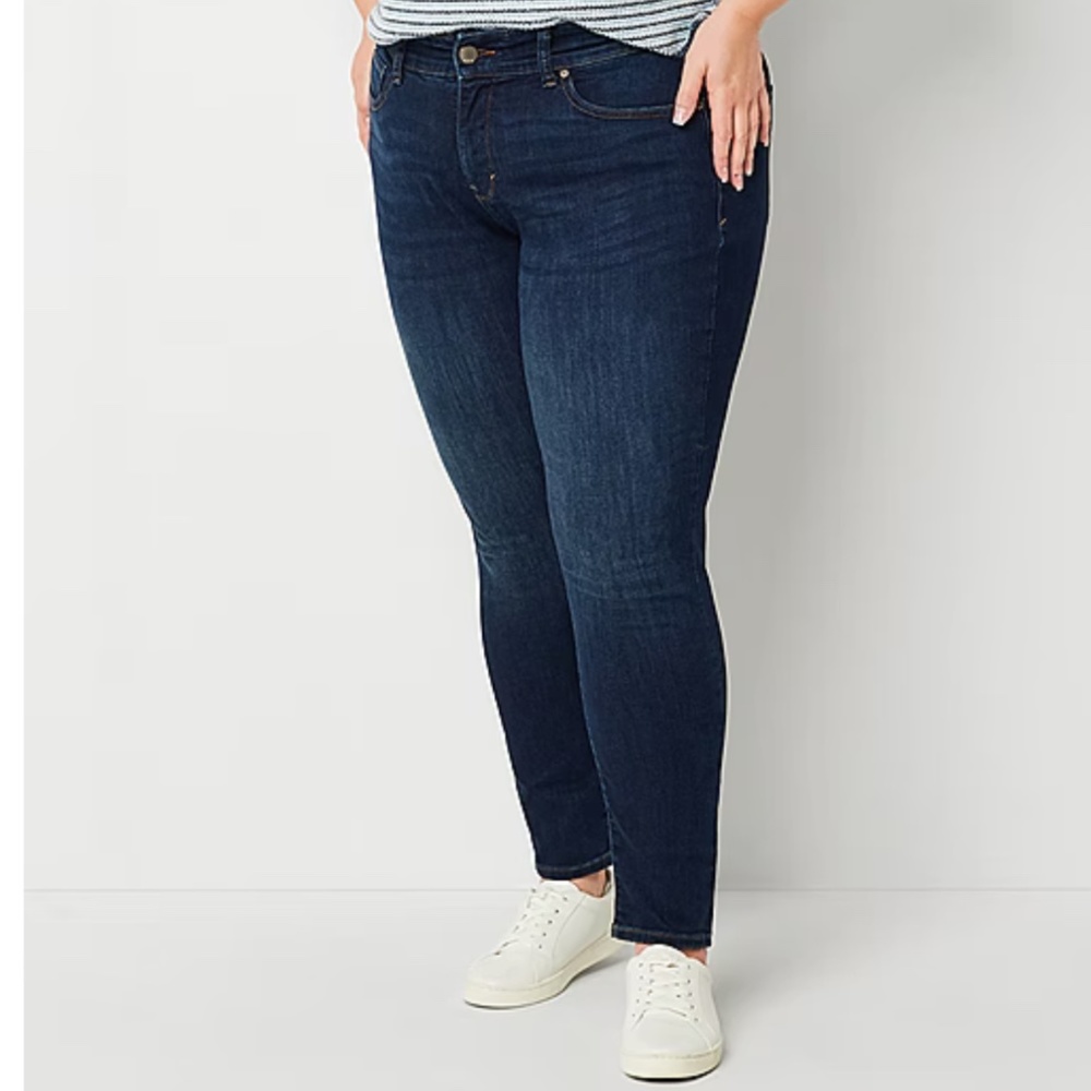ana Mid-Rise Skinny Jeans size 18W EUC